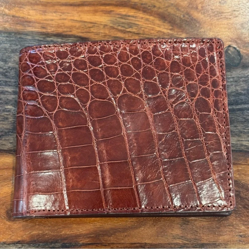 Genuine Croc Leather Wallet